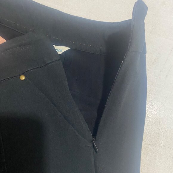 Sundance Dress Pants Womens Size 8 Black Stretch Straight-Leg Office Casual - Picture 7 of 14